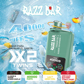 EU Warehouse Razz Bar Twis 40000 Puffs Disposable Vape Wholesale - VZVAPE