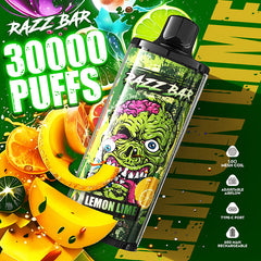 EU Warehouse Razz Bar 30000 Puffs Disposable Vape Wholesale - VZVAPE