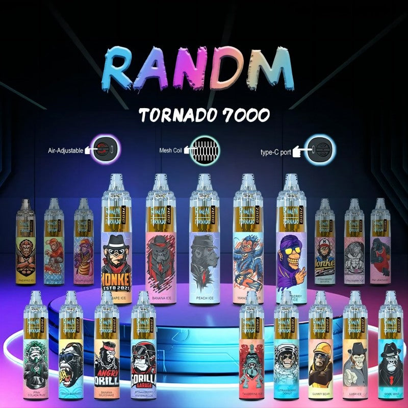 RandM Tornado 7000 Puffs Disposable Vape Wholesale - VZVAPE