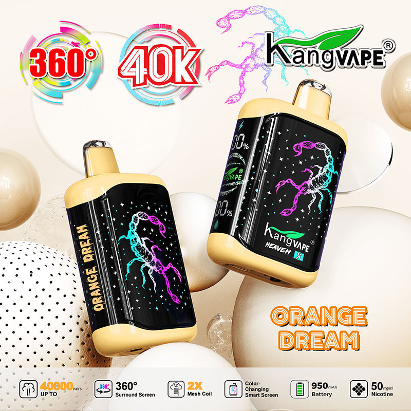 Kangvape HEAVEN X 40000 Puffs Disposable Vape Wholesale - Vapz Vape Wholesale