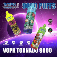 VOPK TORNADO 9000 Puffs Disposable Vape Wholesale - VZVAPE