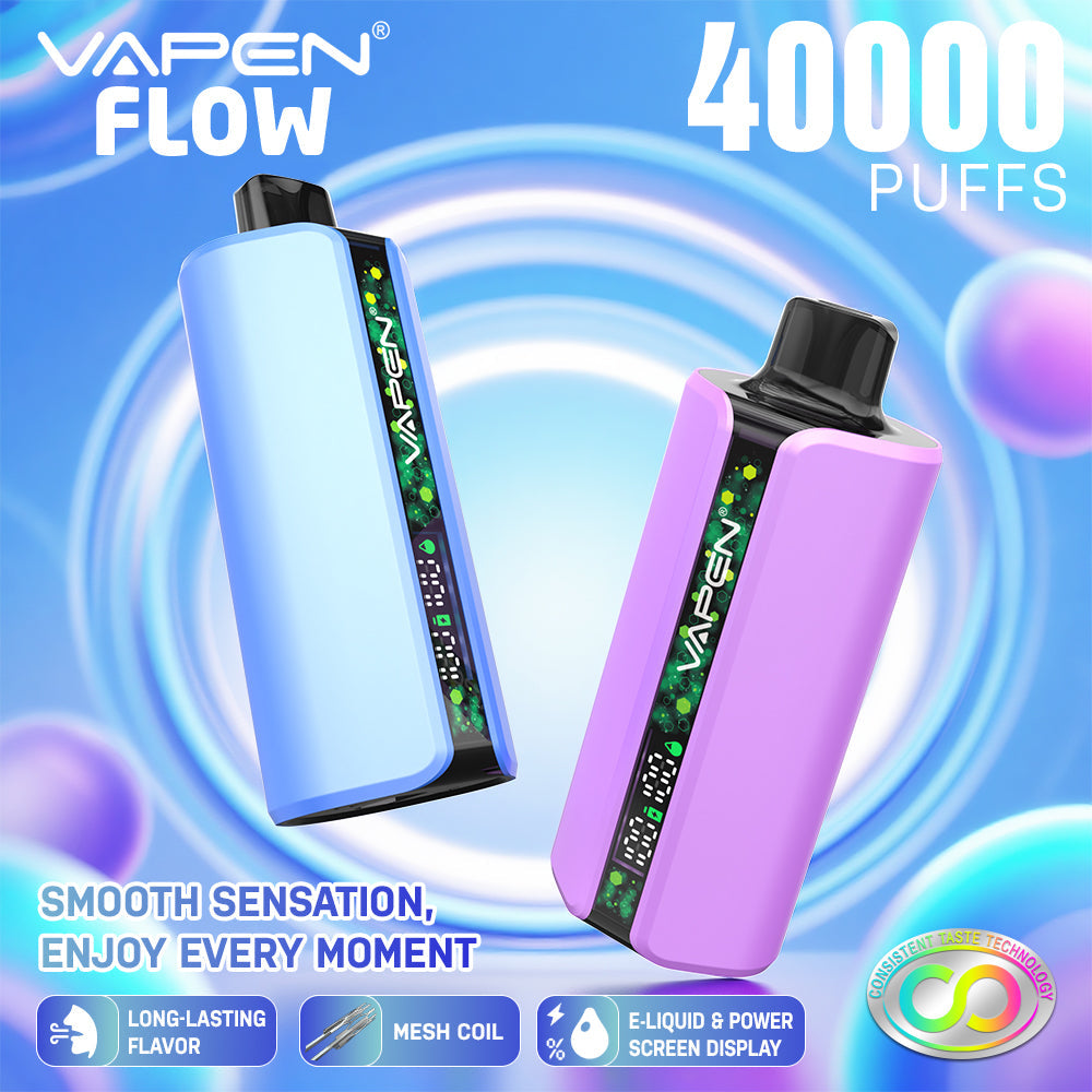 EU Warehouse VAPEN FLOW 40000 Puffs Disposable Vape Wholesale VzVape Wholesale EU Warehouse VAPEN FLOW 40000 Puffs Disposable Vape Wholesale VzVape Wholesale
