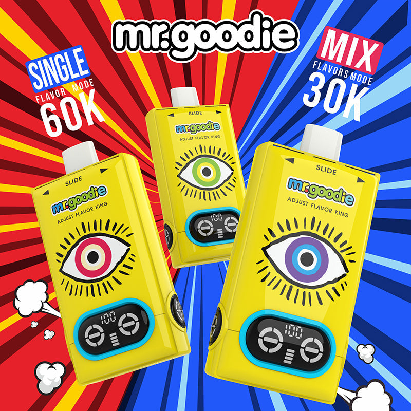Mr.Goodie Adjust Flavor King 60000 Puffs 3 in 1 Flavors Disposable Vape Wholesale - VZVAPE