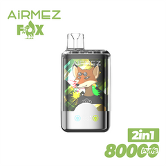 EU Warehouse Airmez FOX 2 IN 1 80000 Puffs Disposable Vape Wholesale - Vapz Vape Wholesale