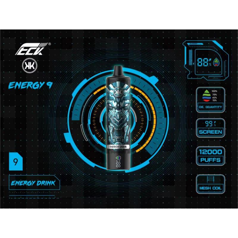 KK ENERGY9 ENERGY DRINK 12000 Puffs Disposable Vape Wholesale - VZVAPE