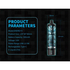 KK ENERGY9 ENERGY DRINK 12000 Puffs Disposable Vape Wholesale - VZVAPE