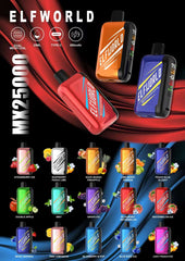 ELF WORLD 25000 Puffs Disposable Vape Wholesale - VZVAPE