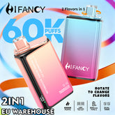 EU Warehouse HIFANCY TWIN MAX 60000 Puffs Disposable Vape Wholesale - Vapz Vape Wholesale