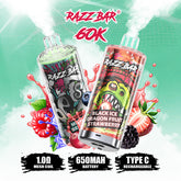 EU Warehouse Razz Bar 60000 puffs Disposable Vape Wholesale - VZVAPE