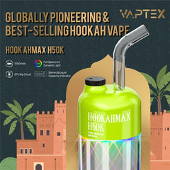VAPTEX HOOK AHMAX H50000 Puffs Disposable Vape Wholesale - VZVAPE