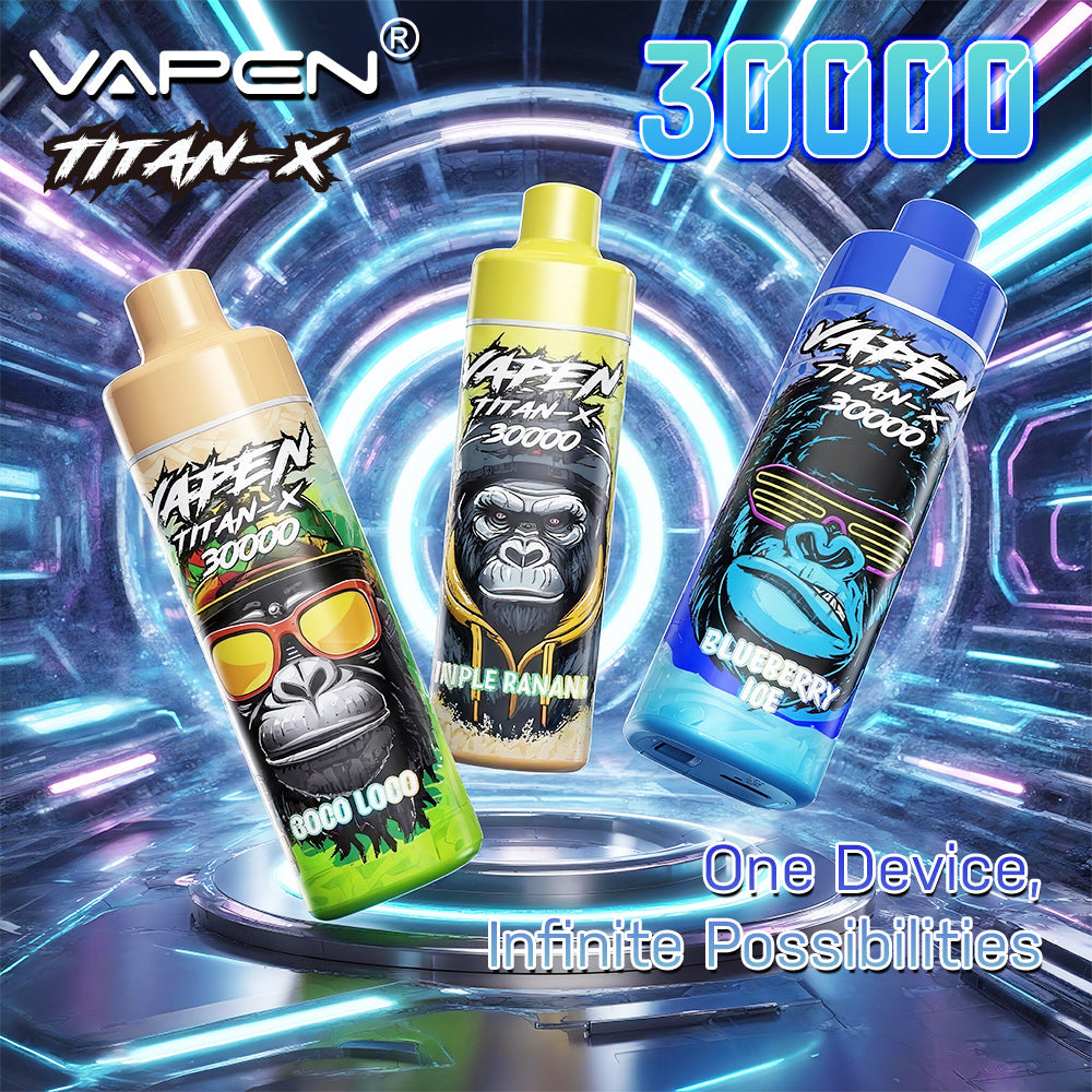 EU Warehouse VAPEN TITAN-X 30000 Puffs 30ml Disposable Vape Wholesale VzVape Wholesale EU Warehouse VAPEN TITAN-X 30000 Puffs 30ml Disposable Vape Wholesale VzVape Wholesale