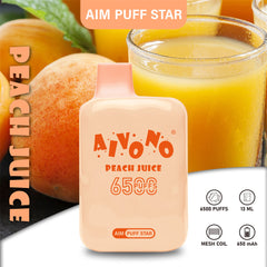 AIVONO AIM PUFFSTAR 6500Puffs Disposable Vape Wholesale - VZVAPE