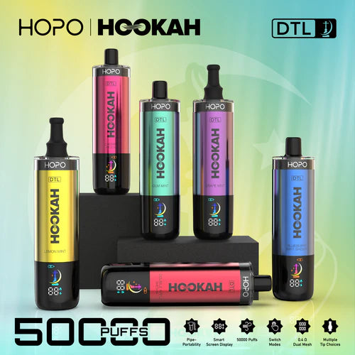HOPO Hookah DTL 50000 Puffs Disposable Vape Wholesale - VZVAPE