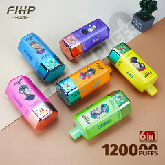 FIHP 6in1 120000 Puffs 64ml Disposable Vape Wholesale - VZVAPE