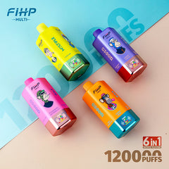 FIHP 6in1 120000 Puffs 64ml Disposable Vape Wholesale - VZVAPE