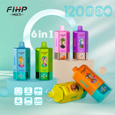 FIHP 6in1 120000 Puffs 64ml Disposable Vape Wholesale - VZVAPE