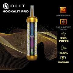 OLIT Hookalit Pro 60000 Puffs Disposable Vape Wholesale - Vapz Vape Wholesale