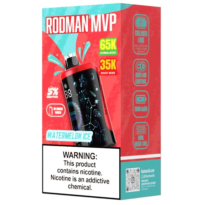 Rodman MVP 65000 Puffs Disposable Vape Wholesale - VZVAPE