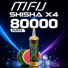 US Warehouse MFU SHISHA X4 8O000 Puffs Disposable Vape Wholesale
