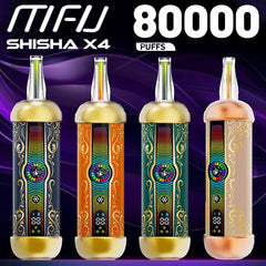 US Warehouse MFU SHISHA X4 8O000 Puffs Disposable Vape Wholesale