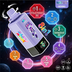 EU Warehouse MRVI SEEKING 8IN1 160K Puffs Disposable Vape Wholesale