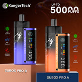 KangerTech SUBOX PRO 50000 Puffs Disposable Vape Wholesale - VZVAPE
