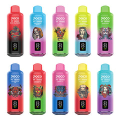 EU Warehouse POCO PT 18000 Puffs Disposable Vape Wholesale - Vapz Vape Wholesale