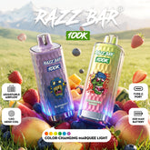 EU Warehouse Razz Bar 100K Puffs Disposable Vape Wholesale