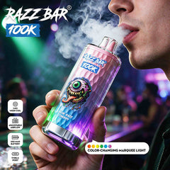 EU Warehouse Razz Bar 100K Puffs Disposable Vape Wholesale