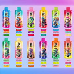 EU Warehouse ZOOY 6IN1 120K Puffs Disposable Vape Wholesale