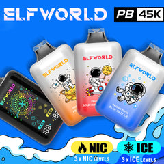 ELF WORLD PB45000 Puffs Disposable Vape Wholesale - VZVAPE