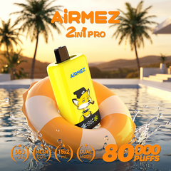 EU Warehouse Airmez FOX 2IN1 PRO 80000 Puffs Disposable Vape Wholesale
