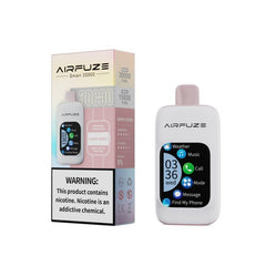 Airfuze 30000 Puffs Bluetooth Touch Screen Disposable Vape Wholesale - Vapz Vape Wholesale