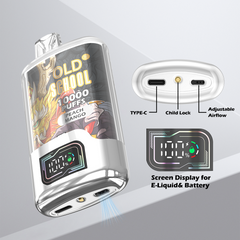OLD School TN10000 Puffs Disposable Vape Wholesale - VZVAPE