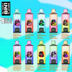 BANGBOX 8IN1 200kpuff 100ml Disposable Vape Wholesale - VZVAPE