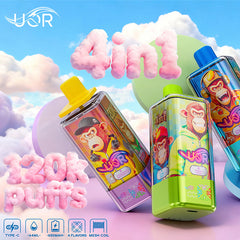 EU Warehouse UOR 4IN1 120K Puffs Disposable Vape Wholesale