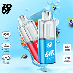 EU Warehouse ZOOY fizz 60000 Puffs Disposable Vape Wholesale