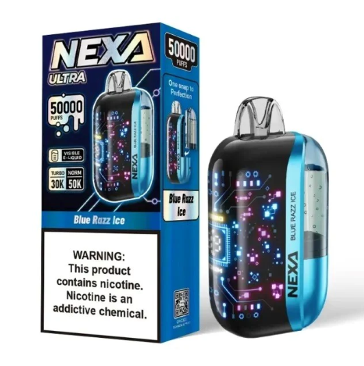 Meet the Future of Vaping: The NEXA ULTRA InvisaCloud Edition.