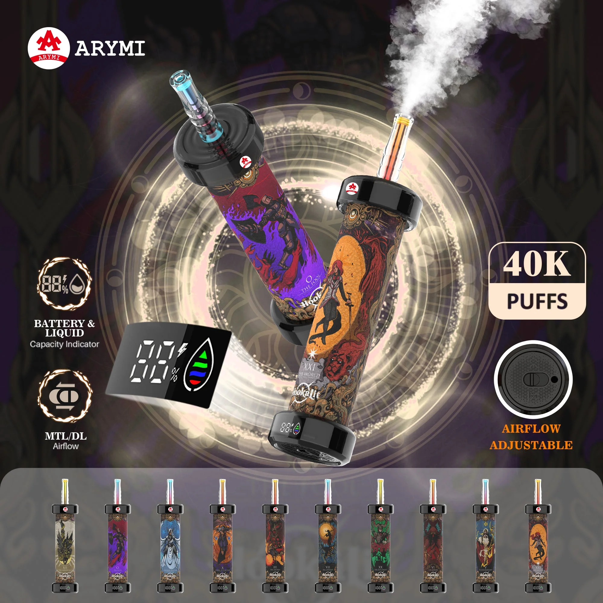 Shocking! ARYMI Hookalit is the best DTL VAPE of 2025.