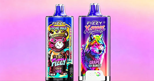  FIZZY X-SPACE 100K  Vs.  FIZZY PRIME MAX 80000 Puffs 