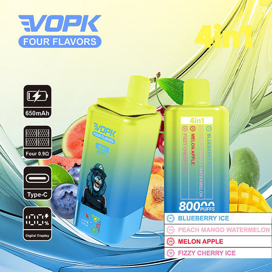 4 Flavors, 1 Device, Zero Regrets: The Ultra-Longevity Vape