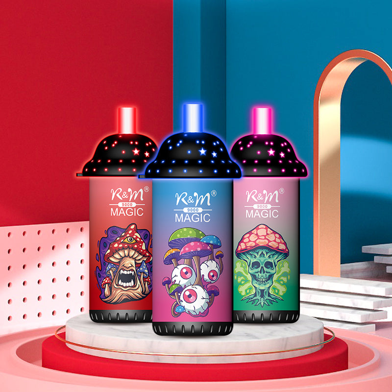 R&M CRYSTAL 9000 Puffs Disposable  Vape Wholesale - Vapz Vape Wholesale