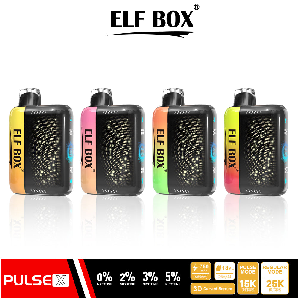 ELF BOX PULSE X 25000 Puffs Disposable Vape Wholesale - Vapz Vape Wholesale