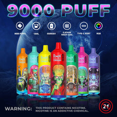 Fumot RandM Tornado 9000 Puffs Disposable Vape Wholesale - VZVAPE