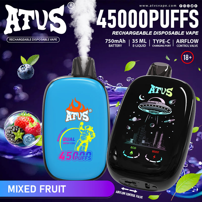 ATVS 45000 Puffs Disposable Vape Wholesale - Vapz Vape Wholesale