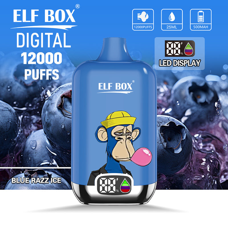 ELF BOX Digital 12000 Puffs Disposable Vape Wholesale - [VzVape.com]