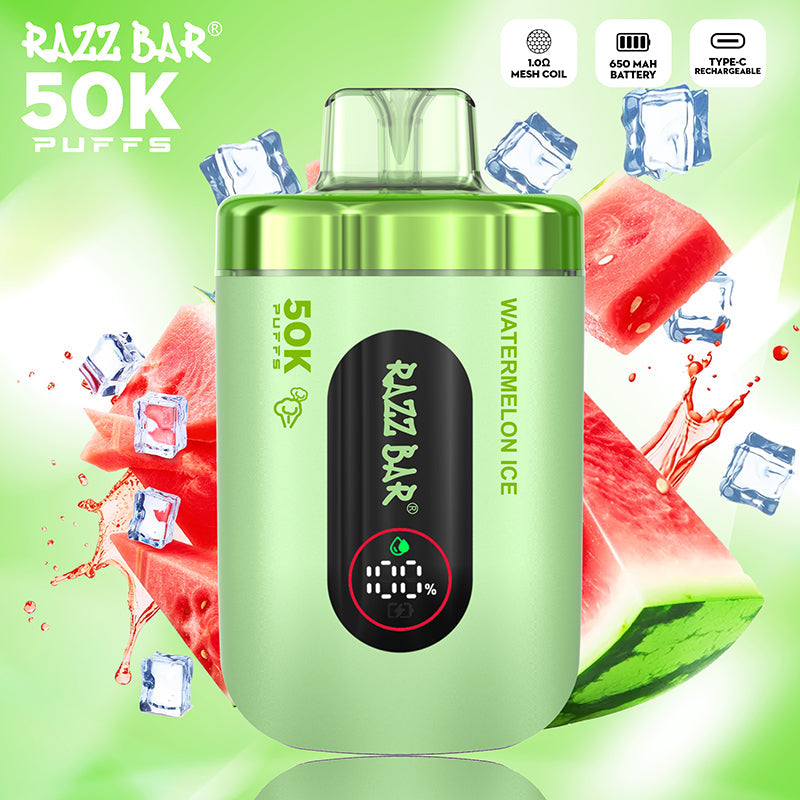 EU Warehouse Razz Bar 50000 puffs Disposable Vape Wholesale - [VzVape.com]