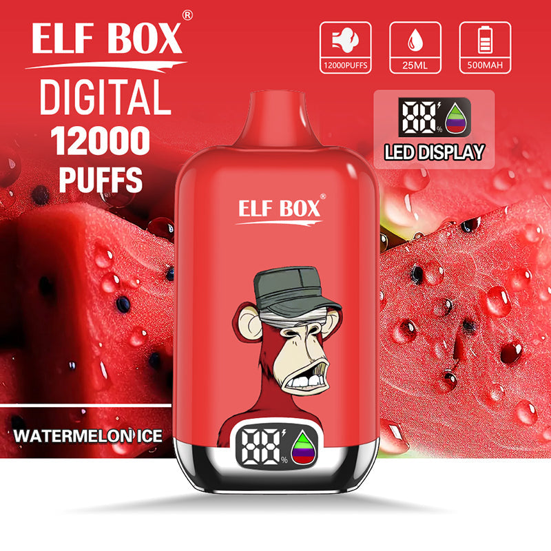 ELF BOX Digital 12000 Puffs Disposable Vape Wholesale - [VzVape.com]