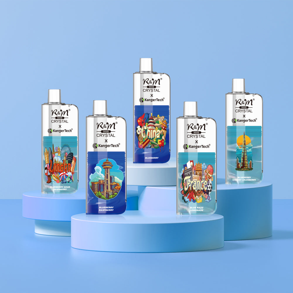 R&M CRYSTAL 9000 Puffs Disposable Vape Wholesale - Vapz Vape Wholesale