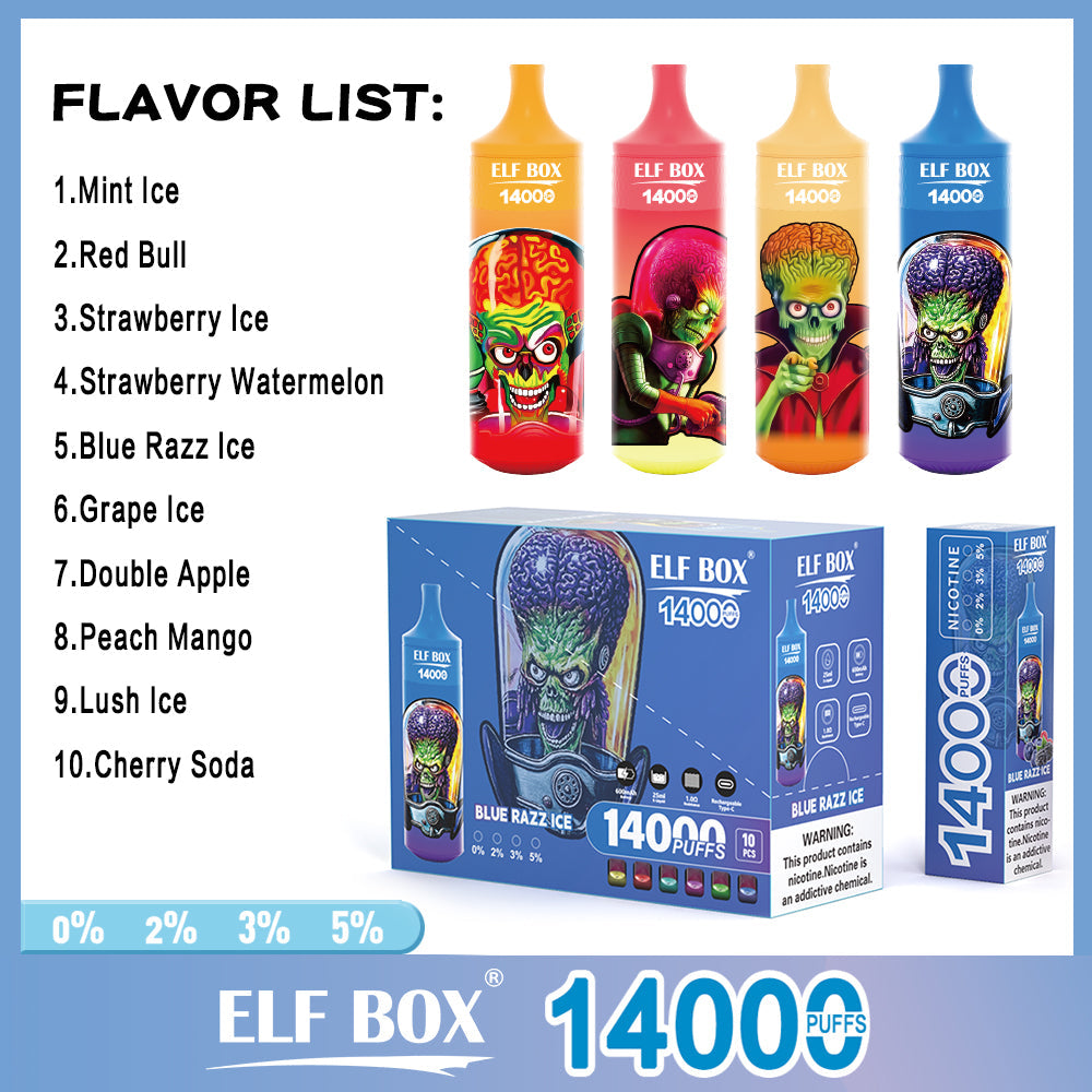 ELF BOX 14000 Puffs Disposable Vape Wholesale - VZVAPE